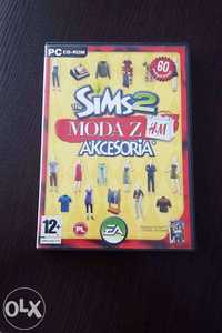 Sprzedam The Sims 2 Moda z H&M akcesoria