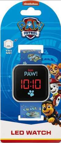 Zegarek Led Z Kalendarzem Psi Patrol Paw Patrol Paw4354 Kids Euroswan