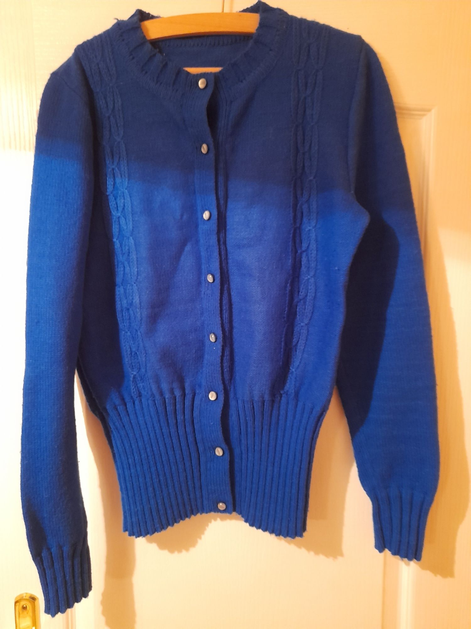 Chabrowy sweter rozmiar M