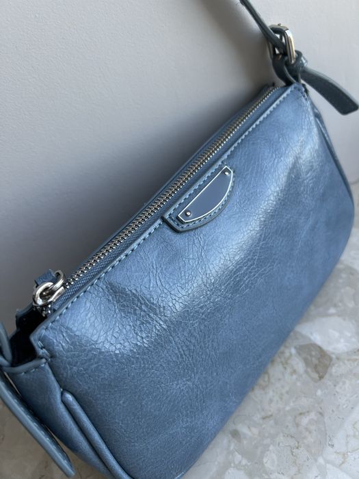 Сумка Mango блакитна