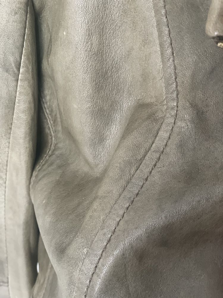 Куртка косуха в стиле Zara кожа натуральная