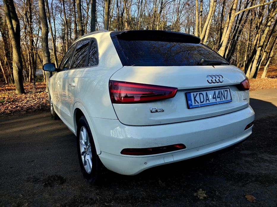 Zamiana Audi Q3 QuattroNaviAutomatKlimatronicAlufelgiParktronicElSzyby