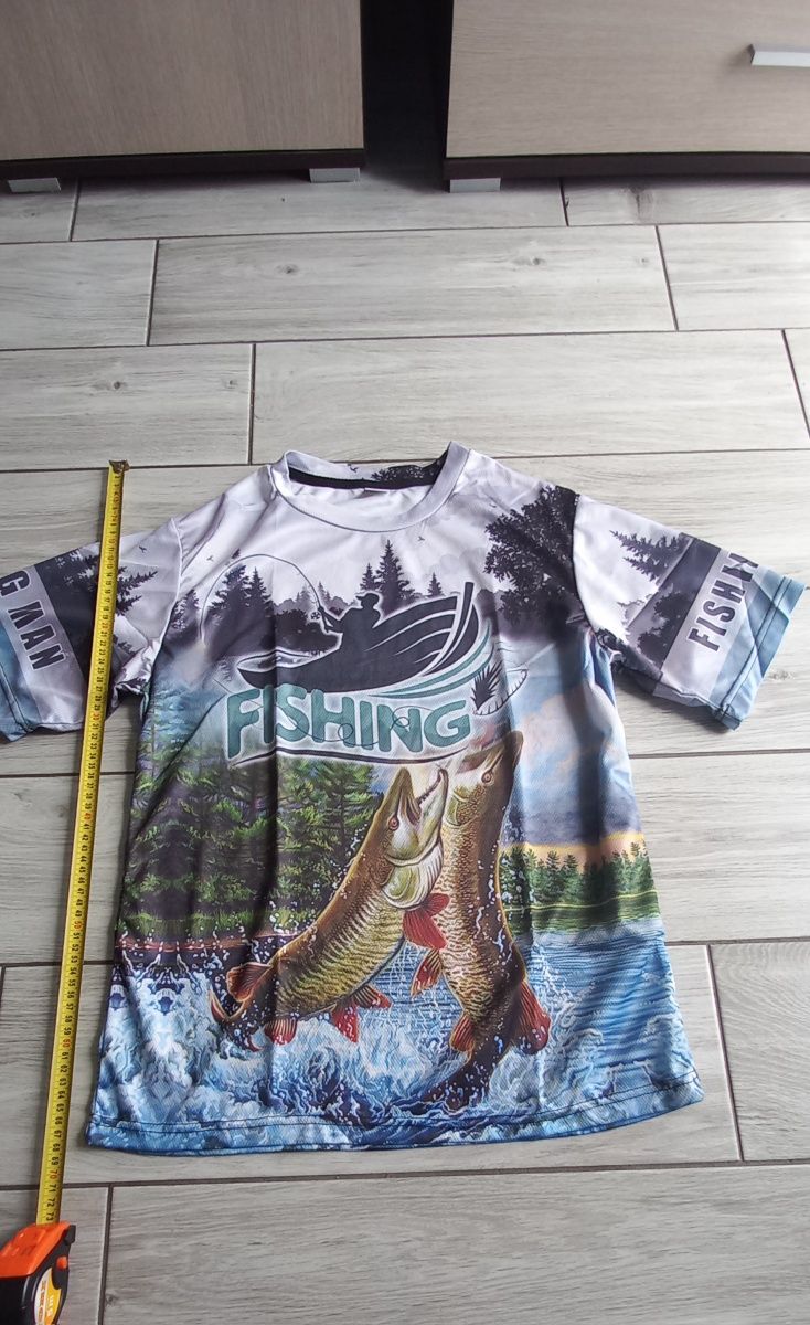 T shirt koszulka Nowa rozmiar L wędkarstwo ryby
