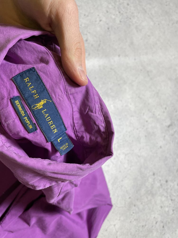 Мужская Рубашка Polo Ralph Lauren Оригинпл Идеал M-L PRL