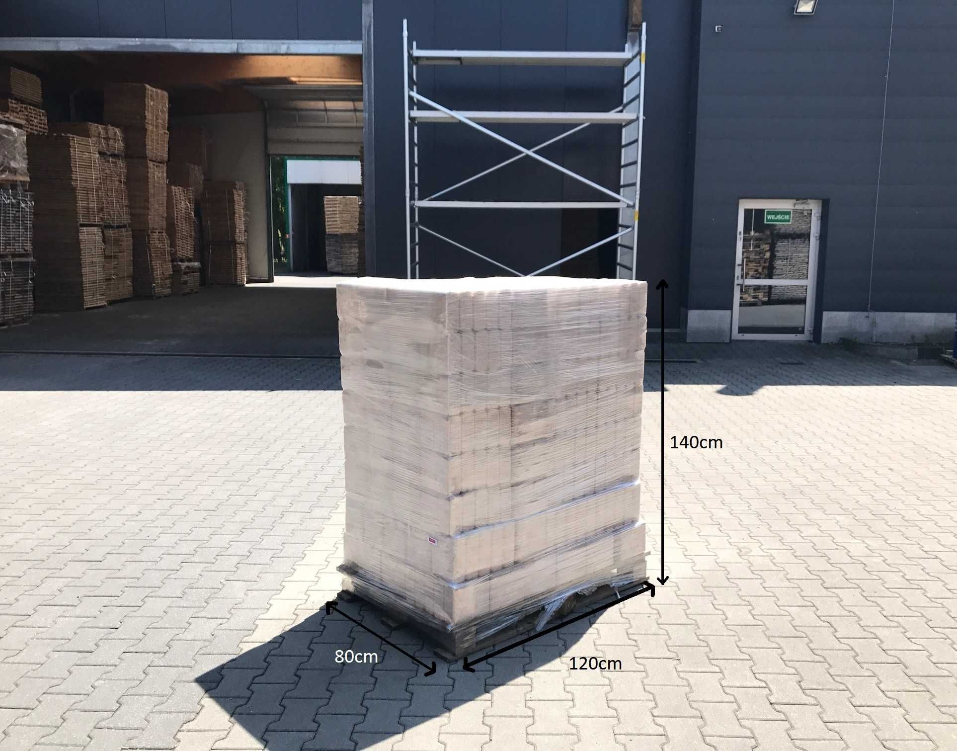 Brykiet 100% Buk RUF, Idealnie suchy, Producent 1000kg Transport Winda