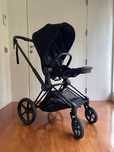 (Conjunto completo) Carrinho Cybex Priam + Cloud Z2 I-Size (garantia)