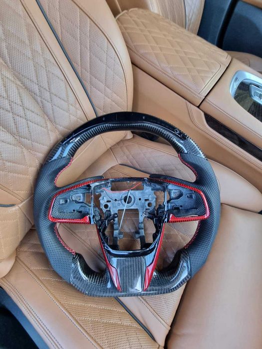 Руль карбоновый Honda CR-V 5 Хонда СРВ 78501TLAA20ZA 78501-TLA-A20ZA