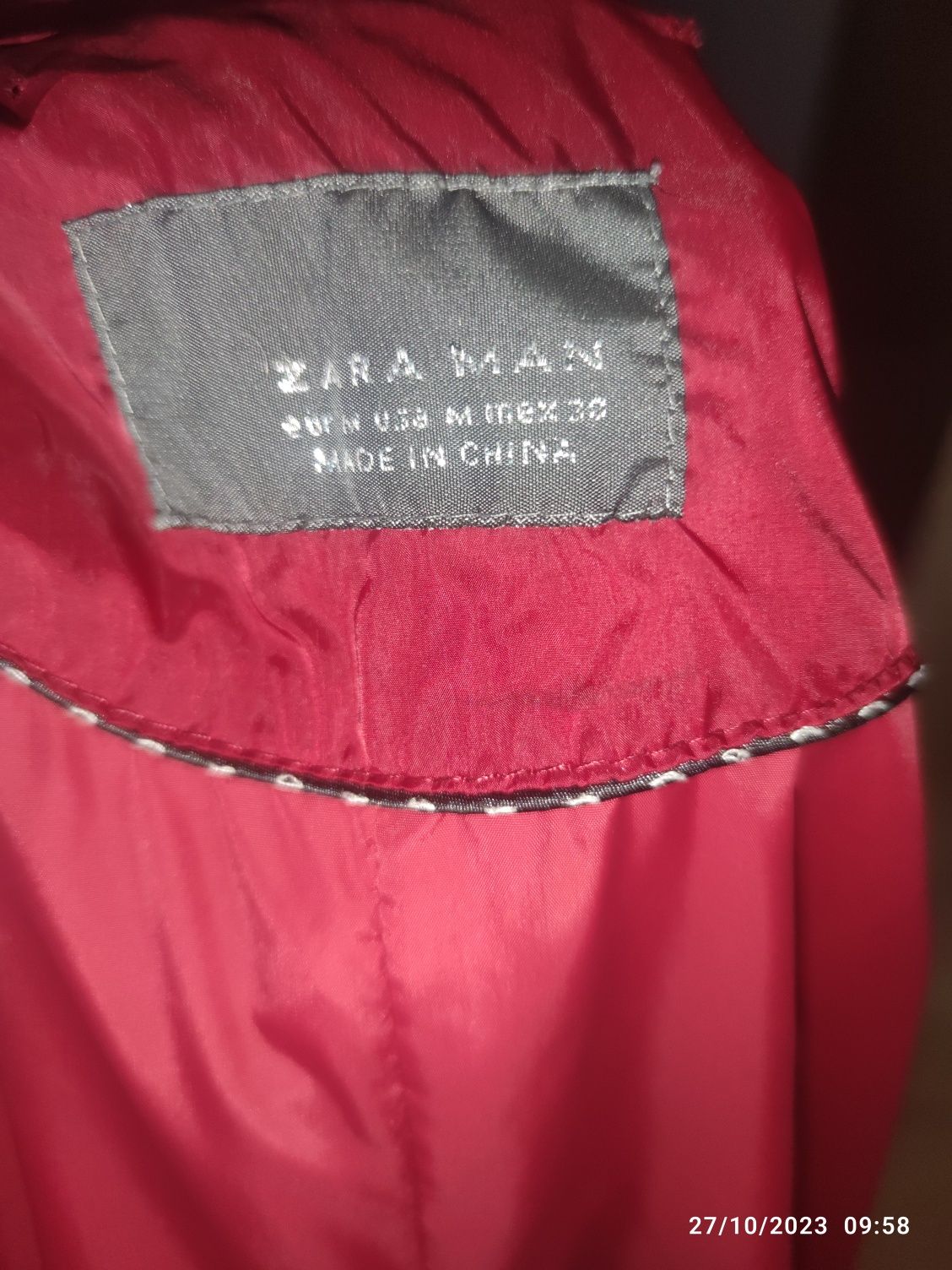 Casaco da Zara, tamanho m
