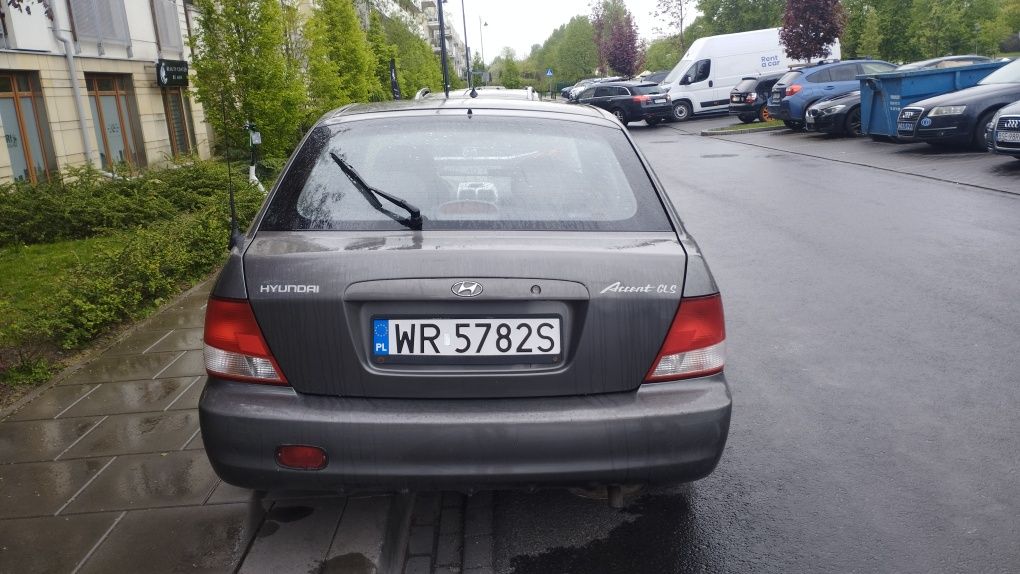 Hyundai akcent w gazie