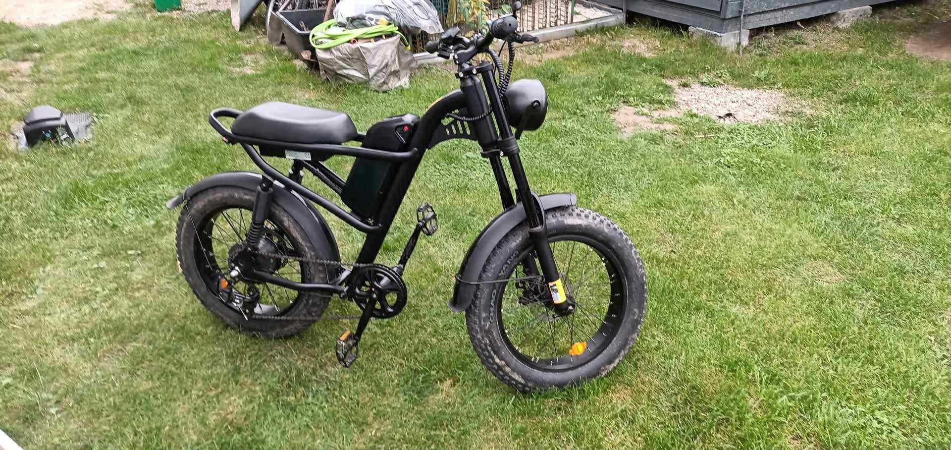 Rower elektryczny fatbike z8