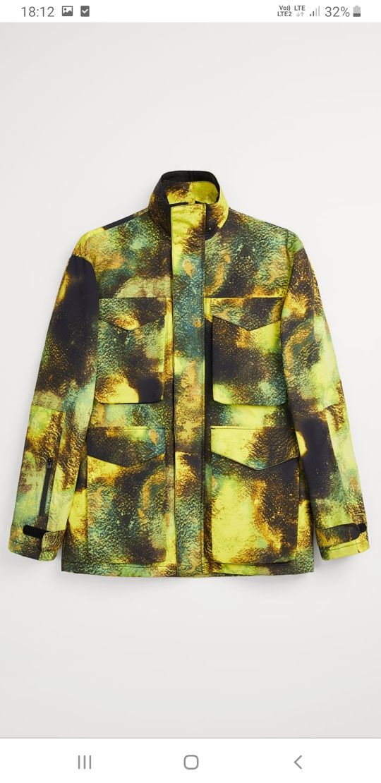 Kurtka Zara męska zima respira L XL outerwear śnieg snowbord narty spo