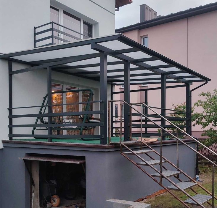 Zadaszenie tarasu - prosto i solidnie!