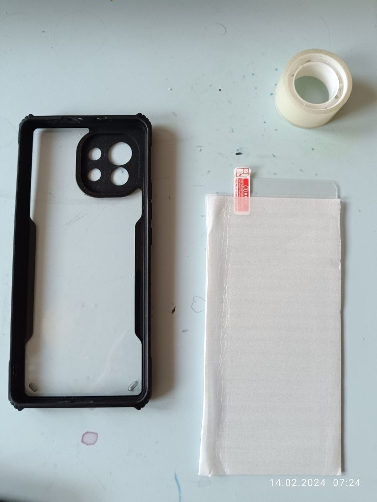 Etui Xiaomi mi11 wersja ekran 6.81 cala, szkoło body na aparaty