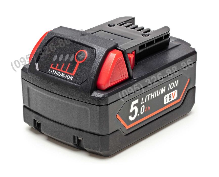 Milwaukee M18 акумулятор аккумулятор батарея  18V 5Ah 8Ah 9Ah Гарантія