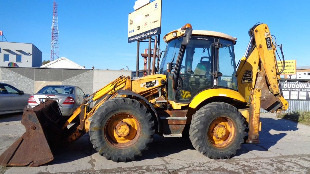 JCB 4CX 2007. Sprowadzona servopower klima