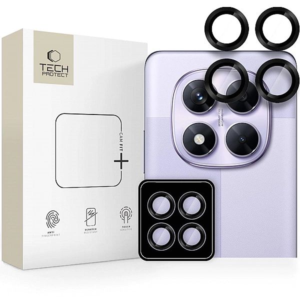 Osłona Aparatu Tech Protect Camring Pro+ Xiaomi Redmi Note 14 Pro 5G /