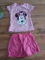 Piżama letnia dwuczęściowa Disney Minnie Mouse różowa 98/104