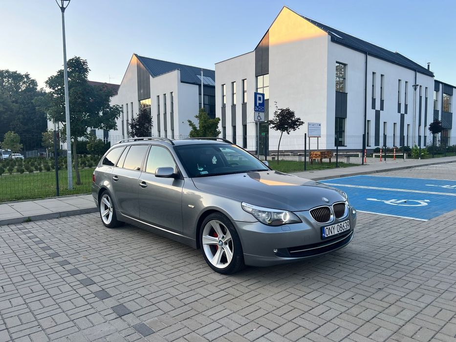 BMW Seria 5 3.0 D 340 KM Zadbana Bogata Wersja