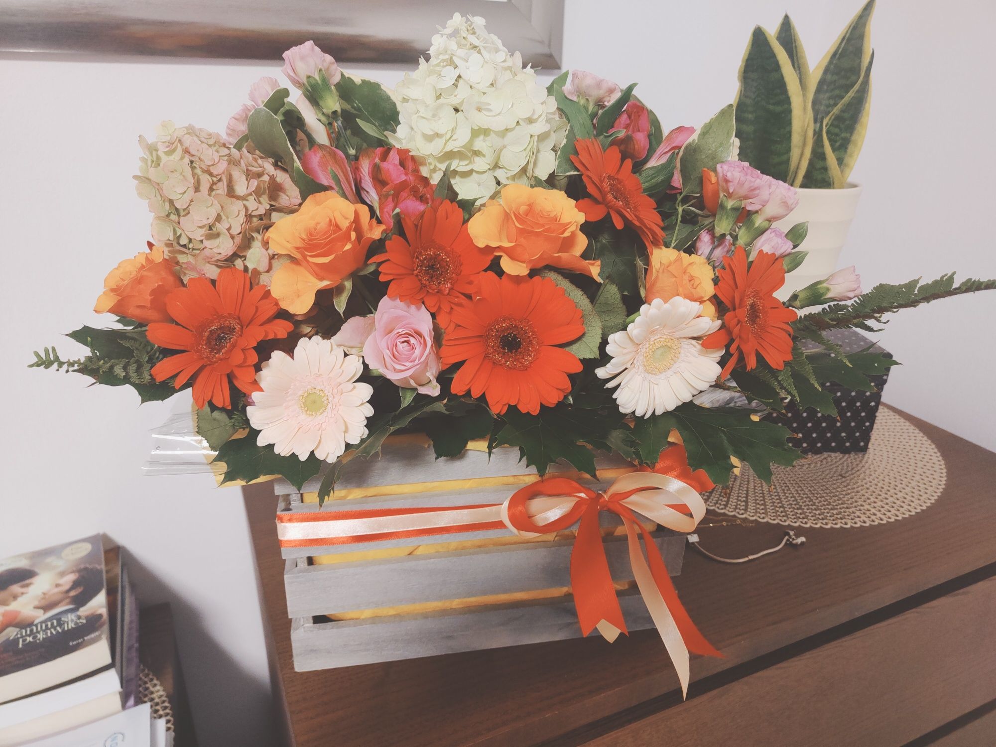 Flowerboxy, kompozycje kwiatowe
