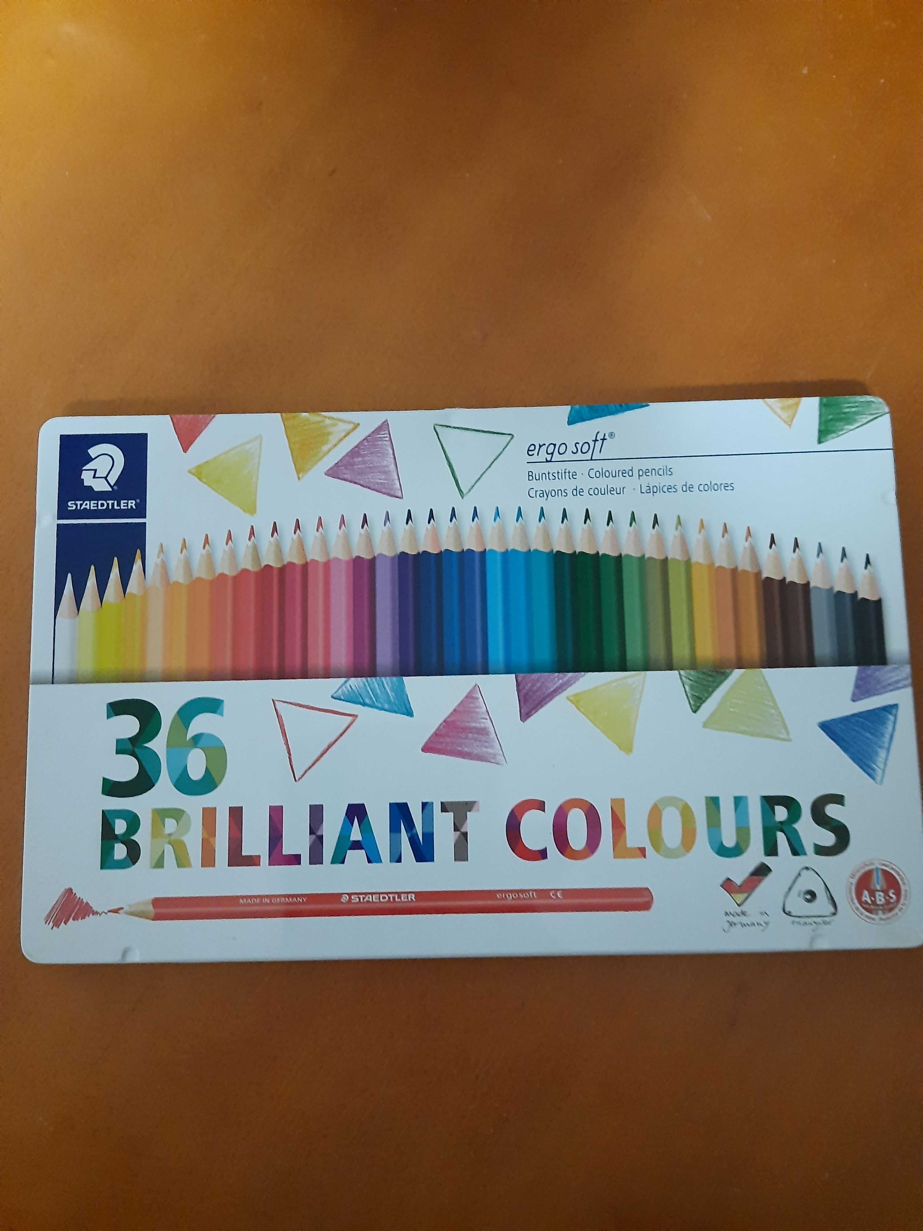 Kredki brilliant 36 kolorów