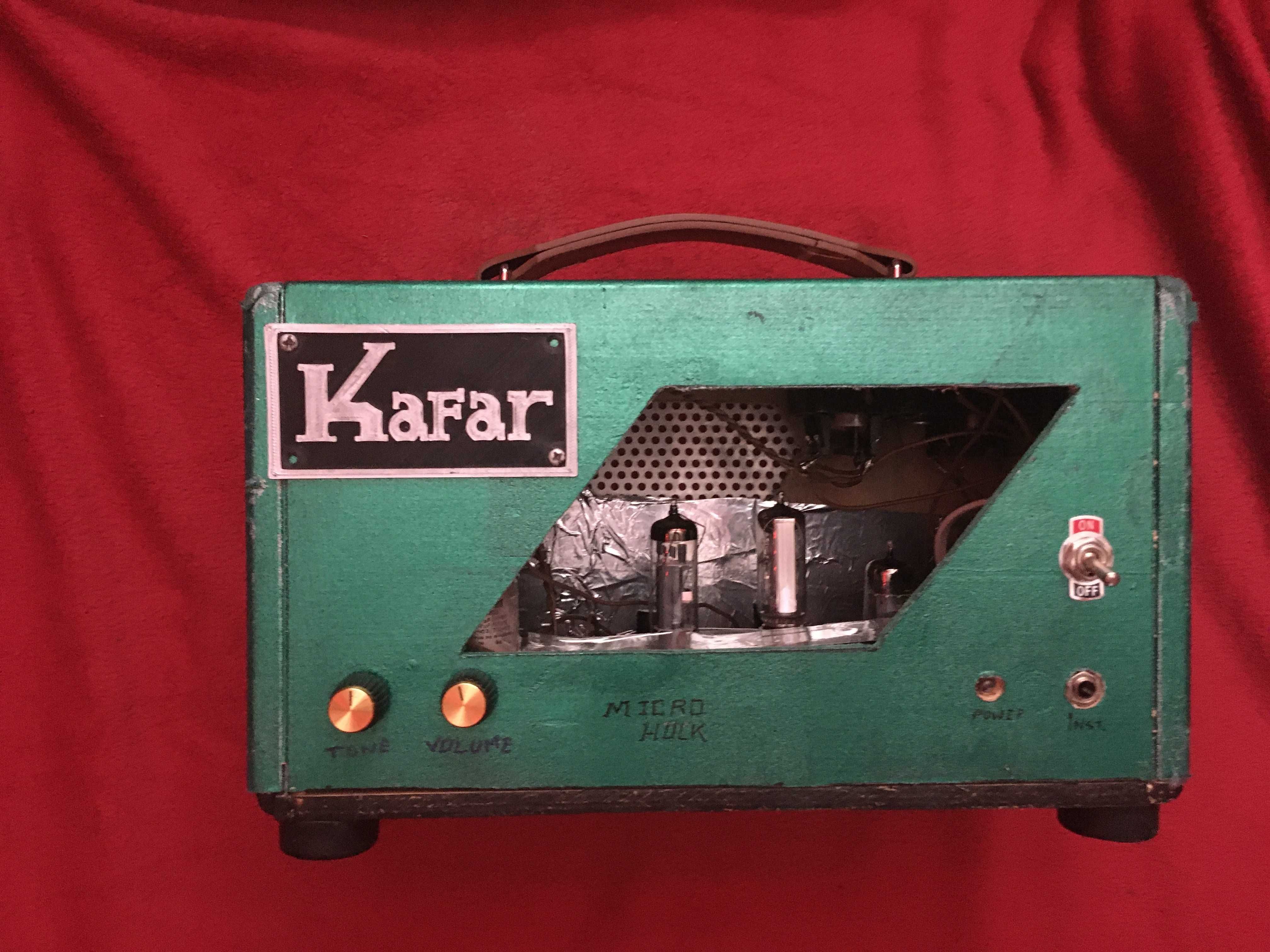 Wzmacniacz gitarowy lampowy 4W KAFAR Micro Hulk