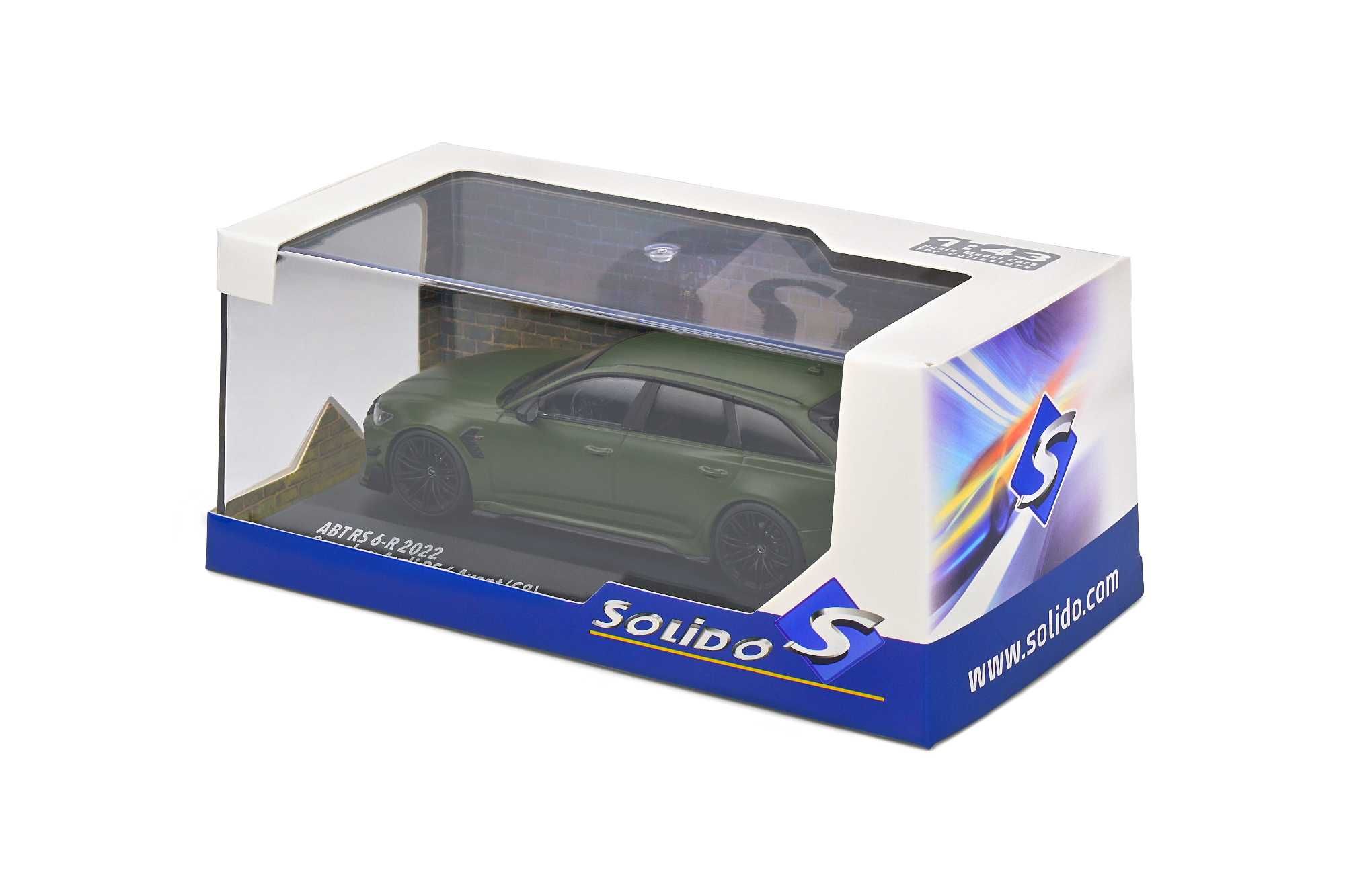 Audi RS6-R (C8) ABT Avant 2022 Olive Green Solido 1:43