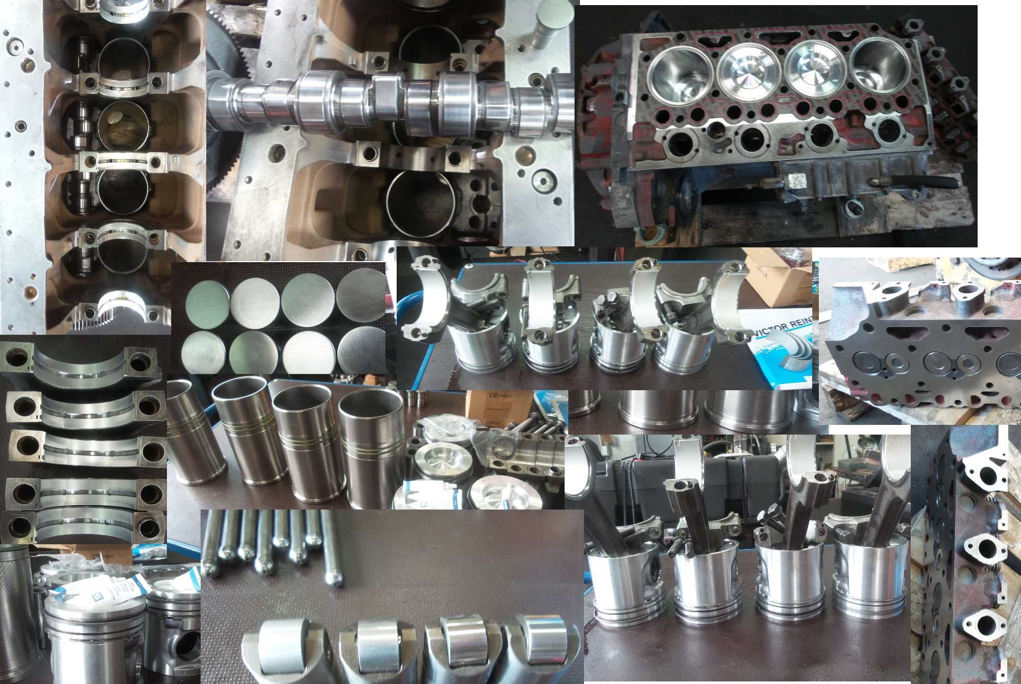 Remont silnika Deutz BF4M1013 - przesiewacz, koparka, ładowarka