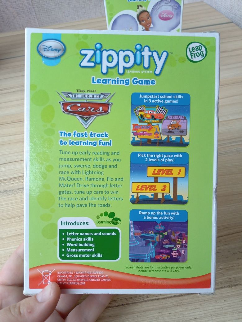 Картриджі для інтерактивної системи LeapFrog Zippity