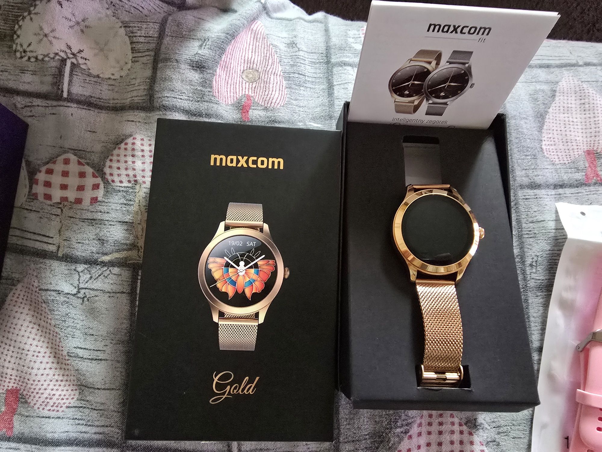 Uzywany smartwatch MAXCOM Gold