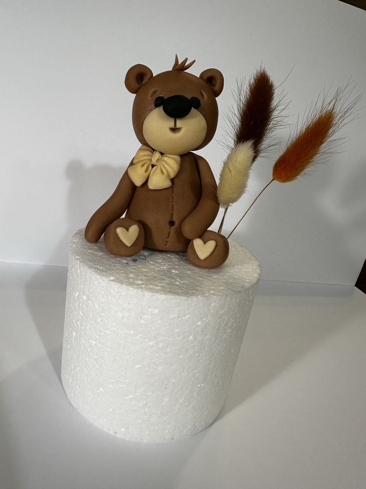 Ozdoba/figurka na tort Miś