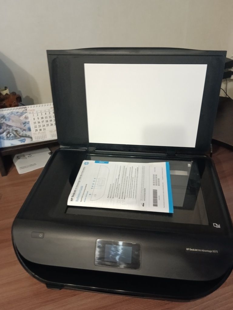 Принтер сканер, ксерокс МФУ БФП HP DeskJet Ink Advantage 5075