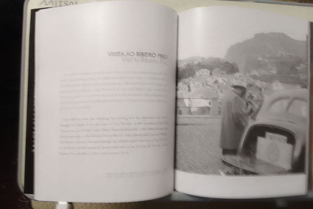 Livro Winston Churchill na Madeira