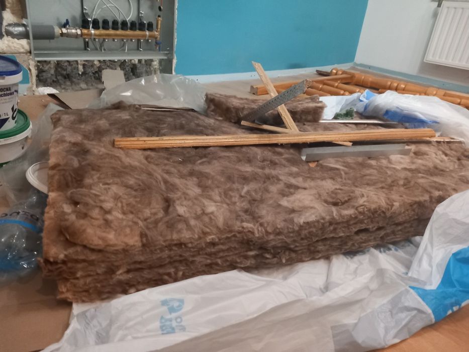 Wełna mineralna w arkuszach