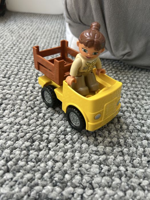 Lego Duplo pociag elektryczy, smieciarka, zoo - zestaw xxl