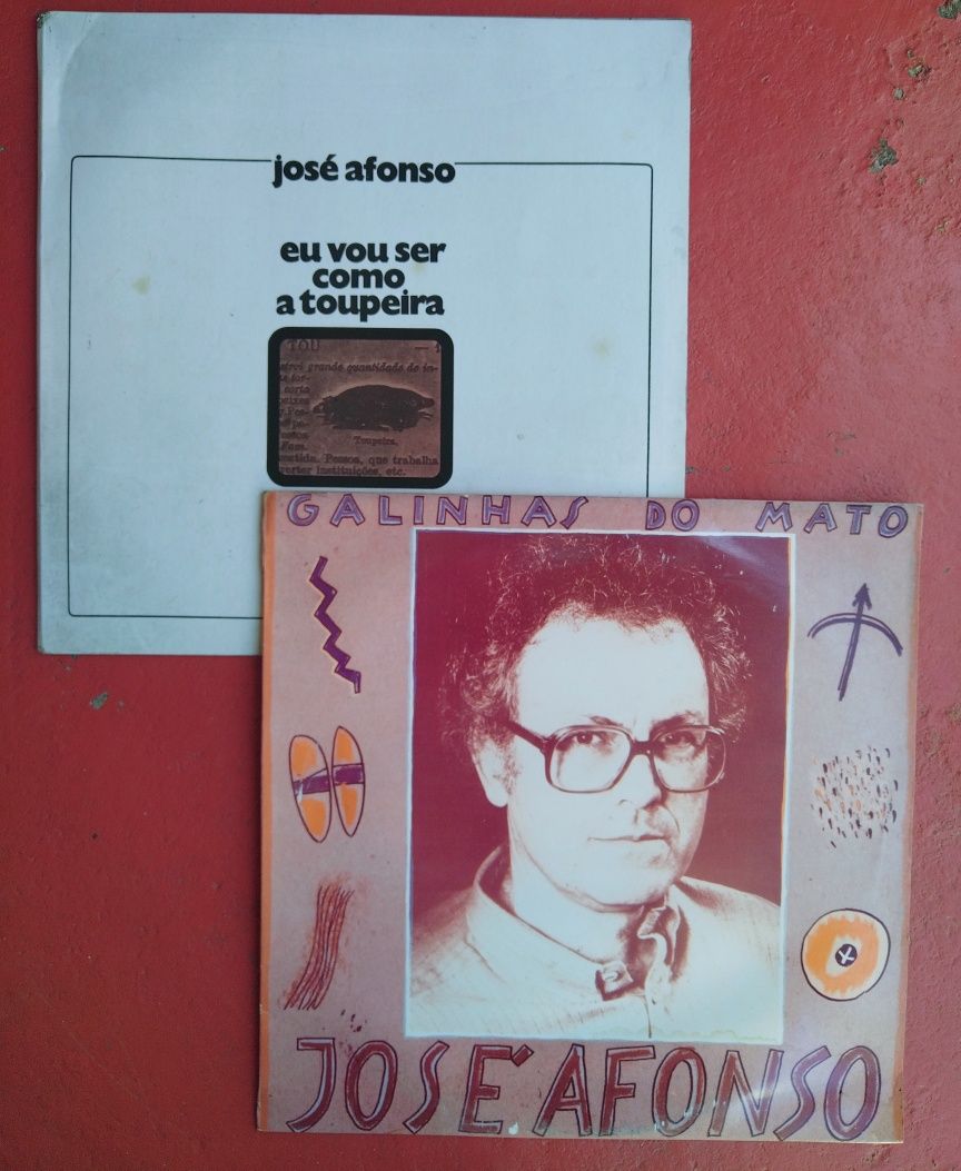 José Afonso : Lote 2 discos de vinil