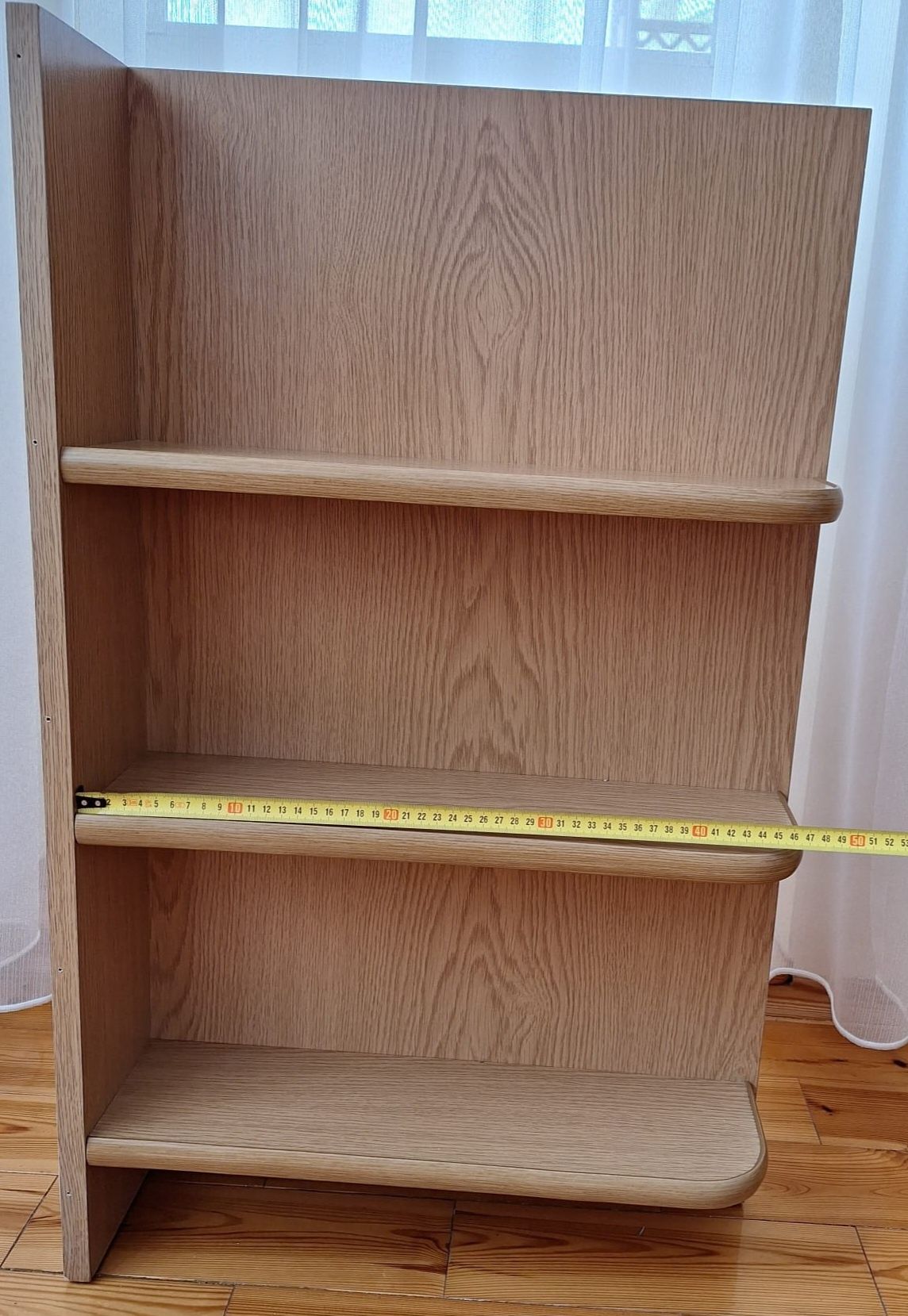 Półka w kolorze naturalnego drewna - zestaw 2 szt.