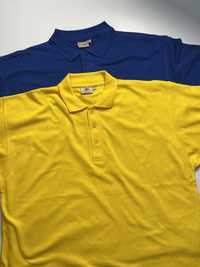 Dwie koszulki polo męskie XXL habrowa żółta