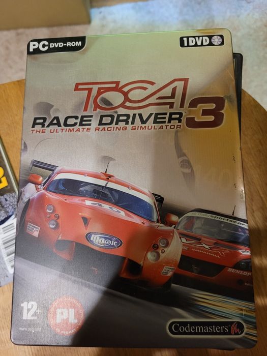 Toca race driver 3 gra PC metalowe pudełko