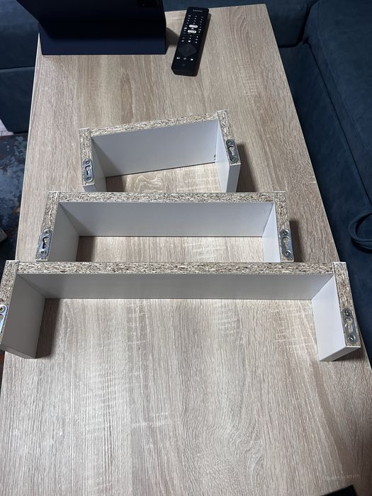 Półki na sciane biale