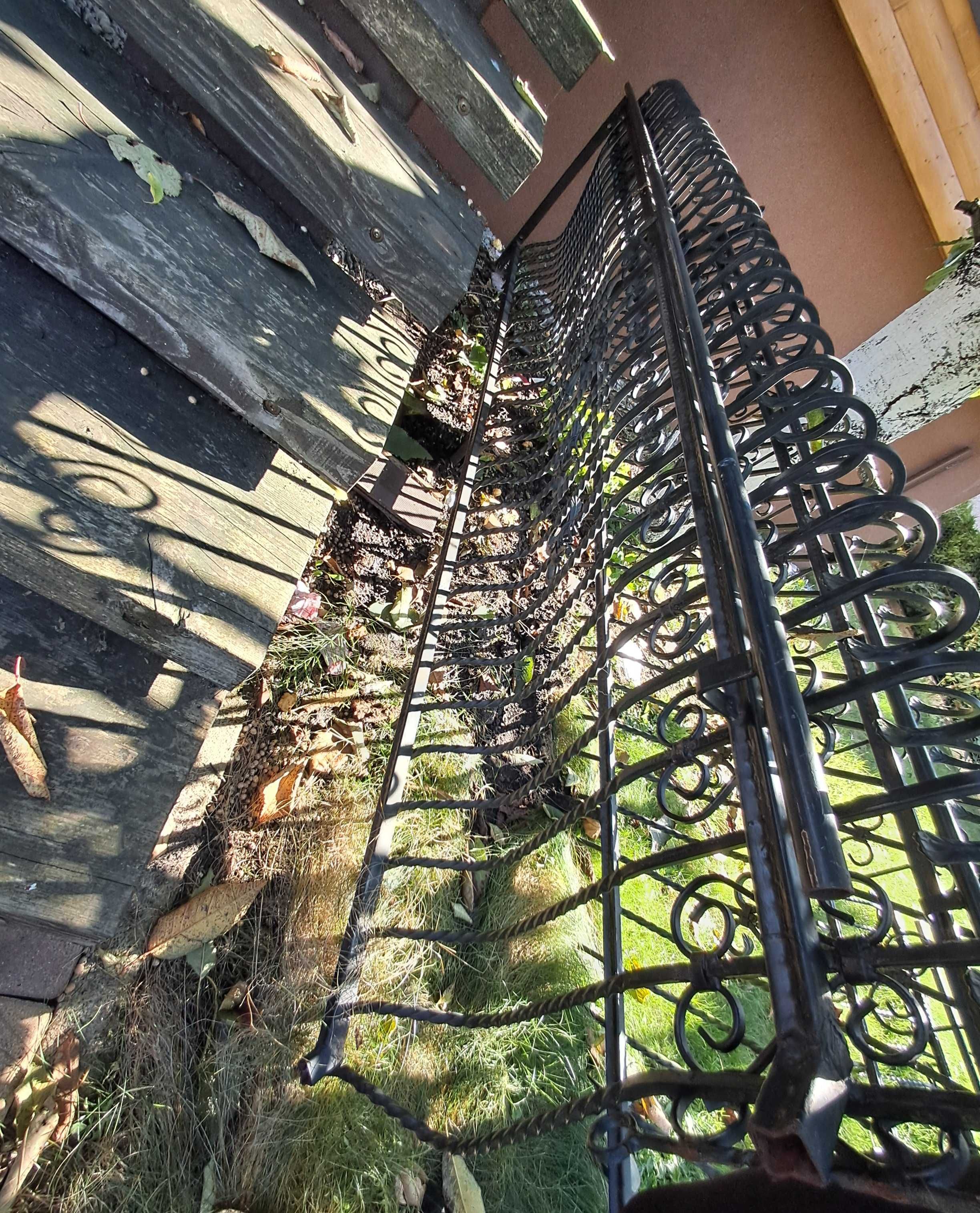 Balustrady kute zdobione na taras/balkon i schody, cena 140 zł/m