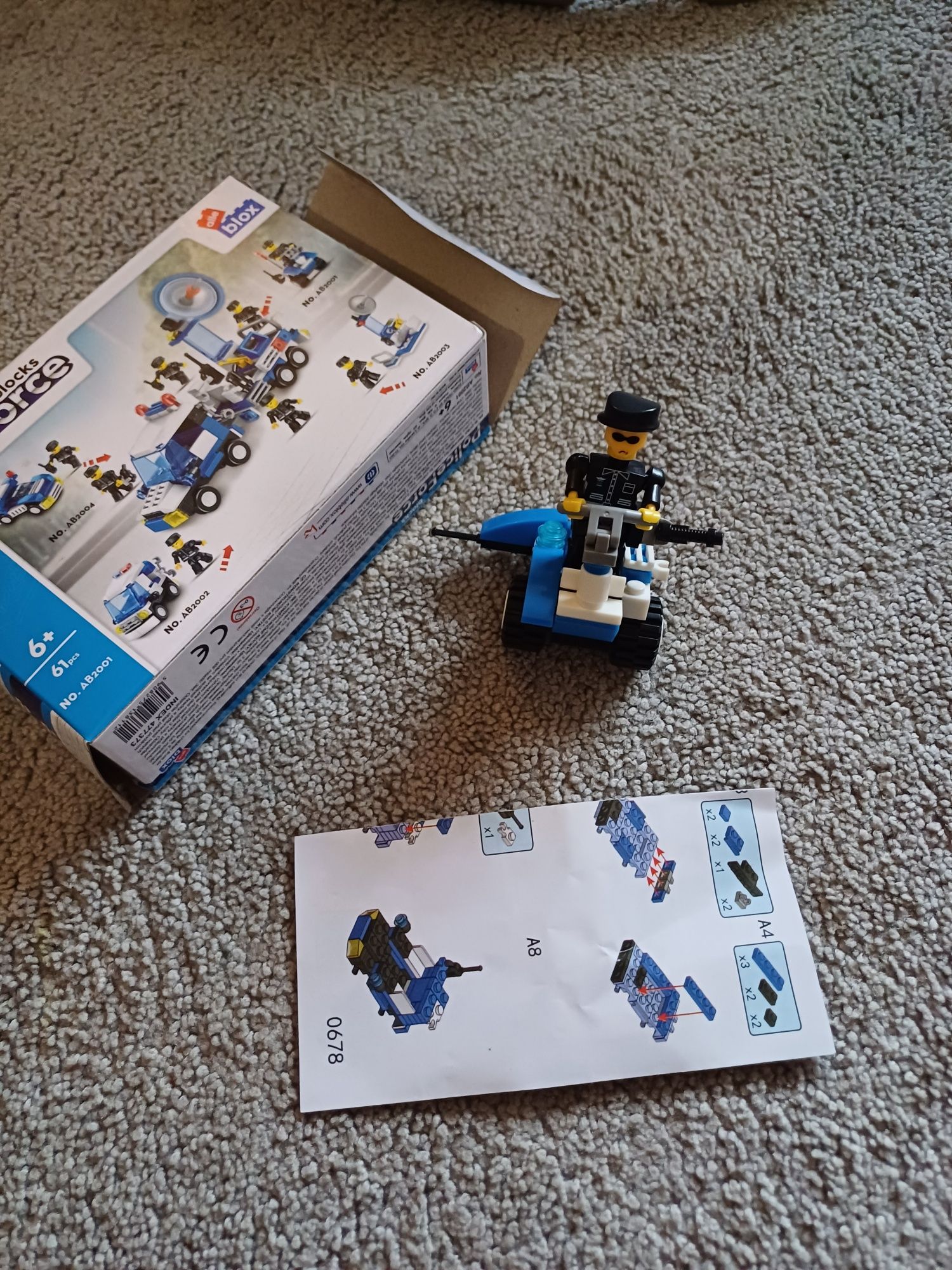 Lego policjant i strażak