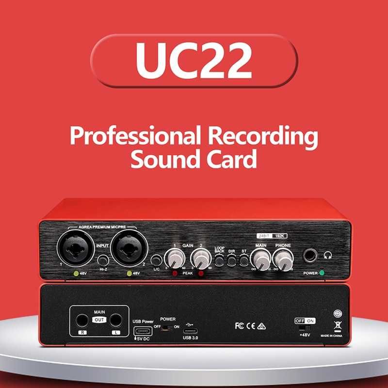 Interfejs audio USB Dgnog UC22