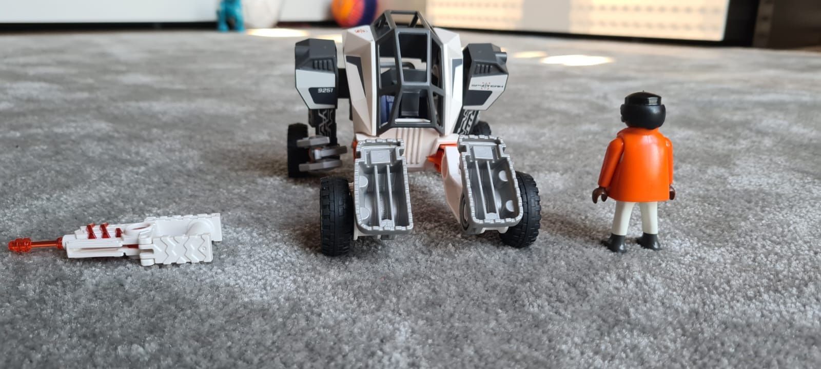 Playmobil robot pojazd jak transformers