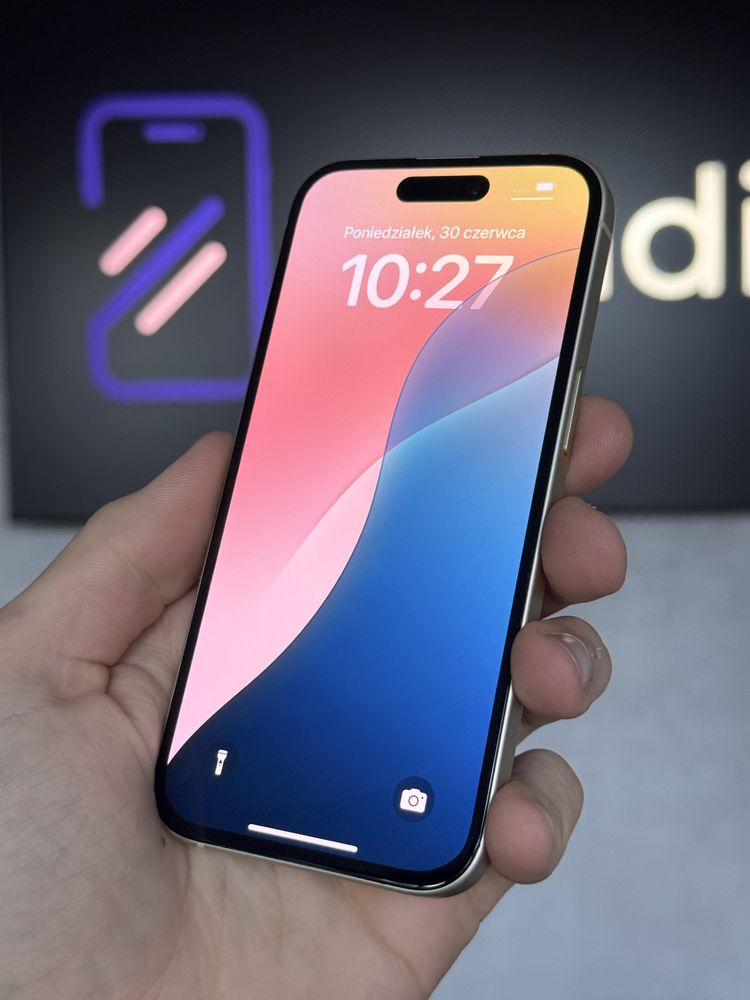 RATY 0% iPhone 15 128GB BATERIA 100% GWARANCJA 12 miesięcy!!!