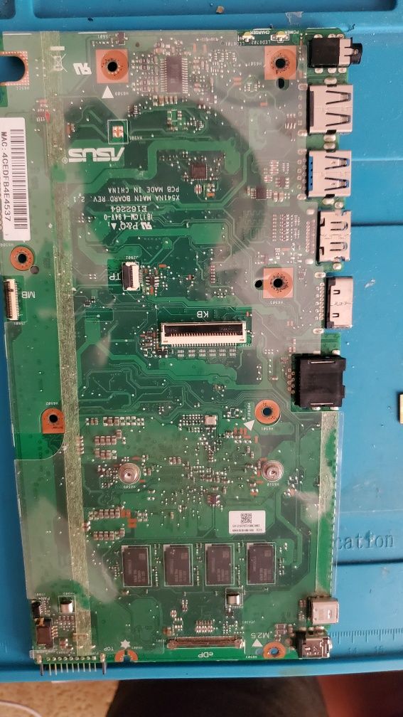 Материнская плата asus x541 NA. Ver. 2.1