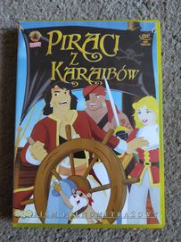 Piraci z Karaibów film animowany DVD