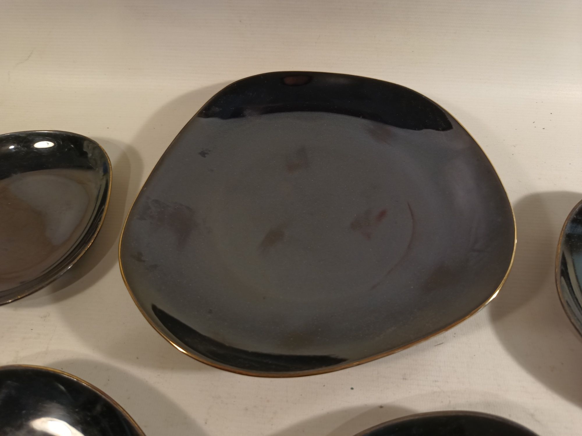 Porcelit Pruszków, Ryszard, talerze, design PRL