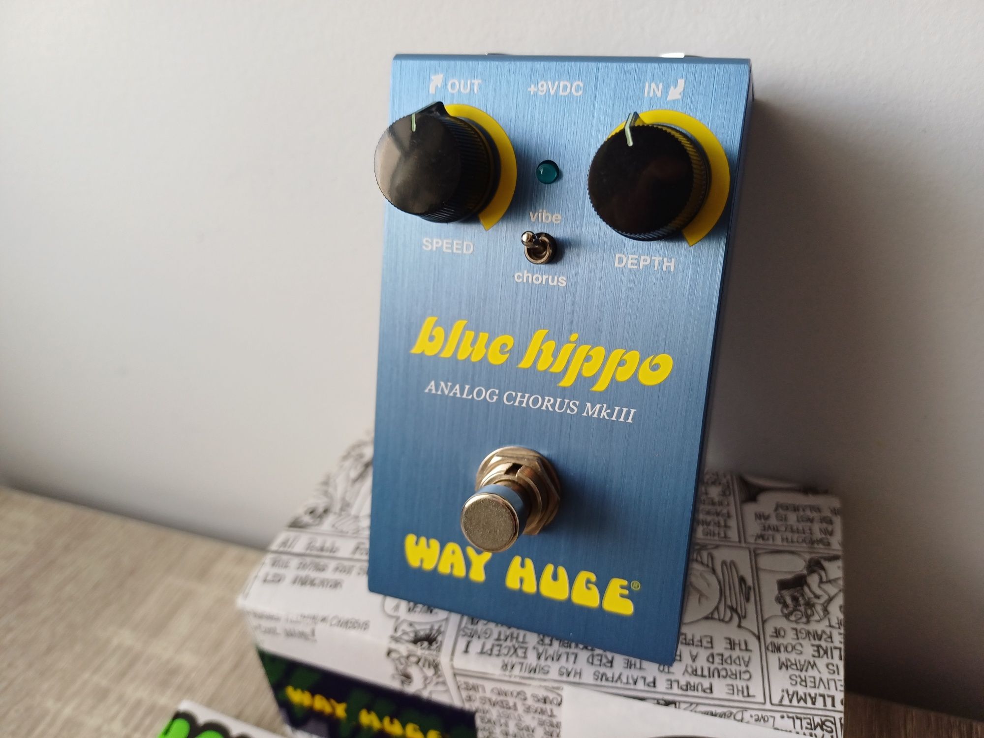Dunlop Way Huge Blue Hippo MK-III Analog Chorus / Vibe (WM61)