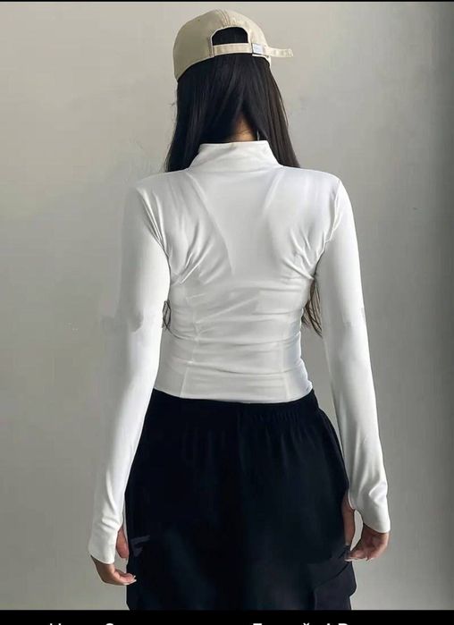 Женский топ кофта лонг боді кофточка лонгслив zara el milas рашгард