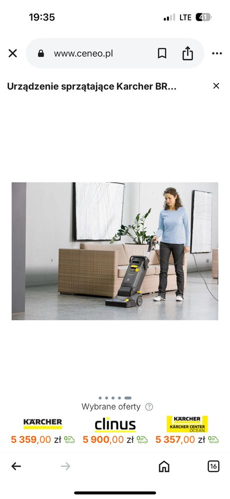 Szorowarka karcher BR 30/4 C